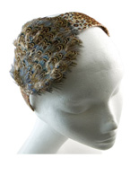 Leopard Feather Headband